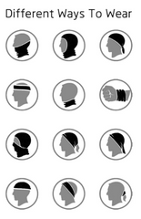 Blue Team Gaiter  |  UV Protection